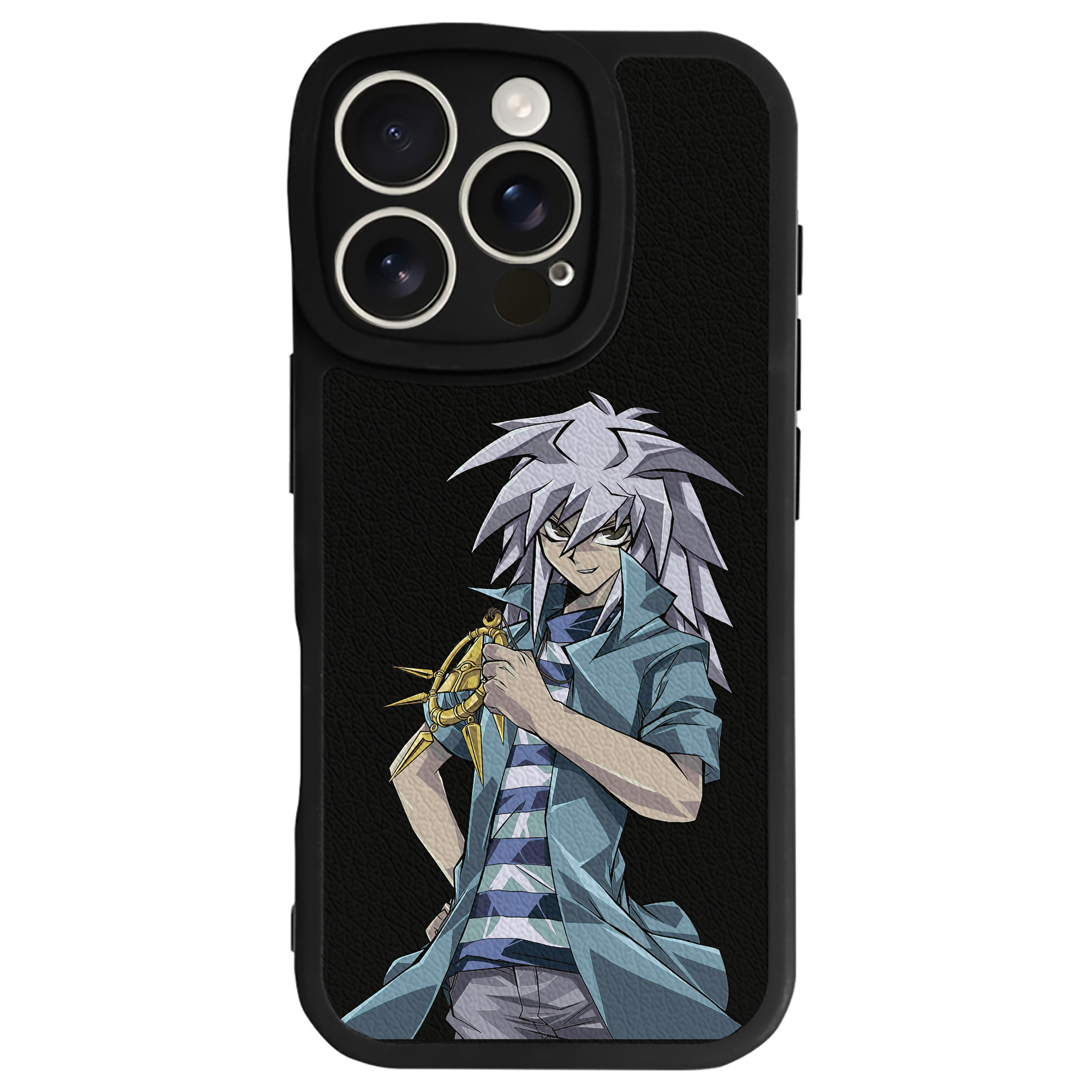 遊☆戯☆王 Yu-Gi-Oh! 【iPhone 16シリーズ対応】シリコンスマホケース（レザー調） 材質：シリコン